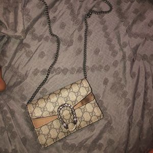 Authentic Super Mini GG Dionysus crossbody bag